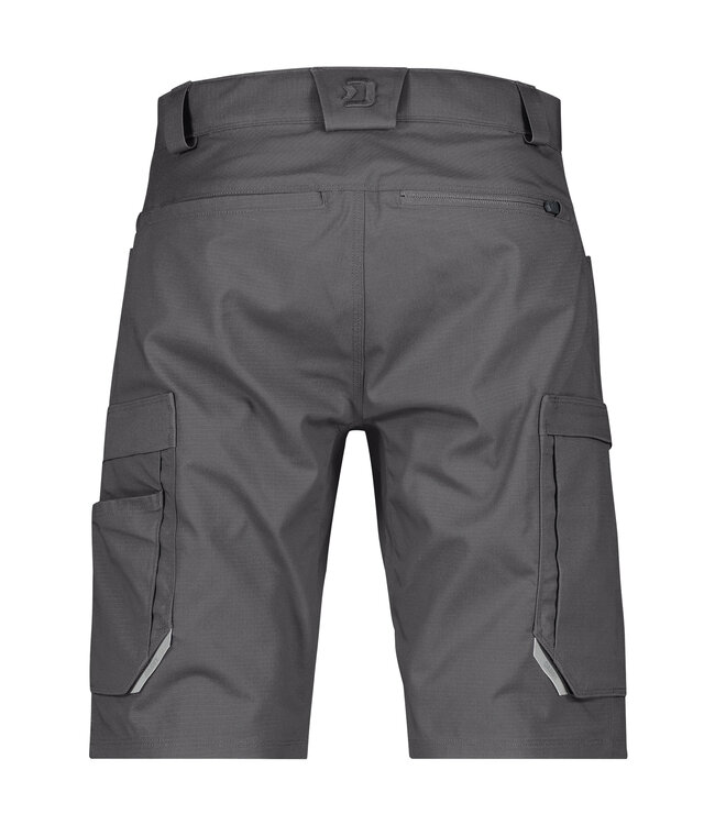 DASSY Zion Korte Werkbroek Stretch Grijs