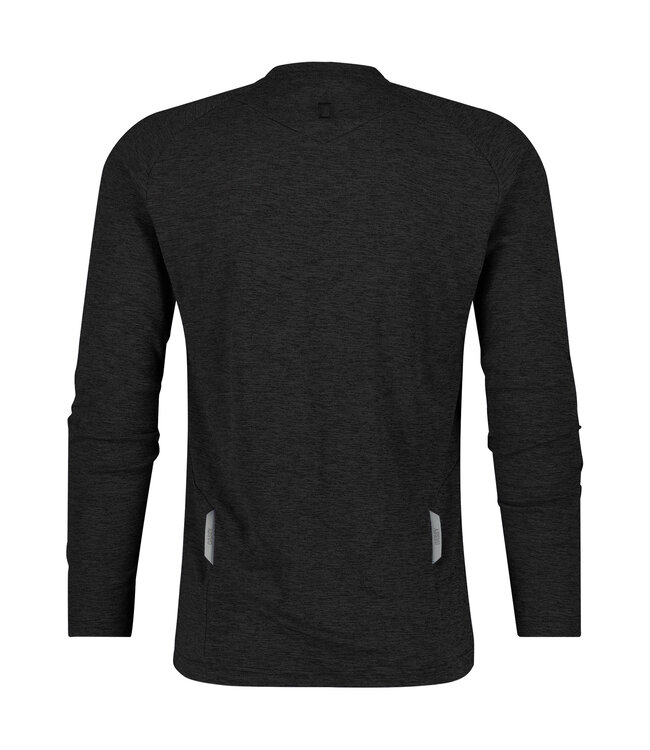 DASSY Serengeti Henley T-shirt Lange Mouw Zwart