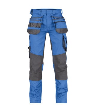 DASSY DASSY Flux D-Flex Werkbroek Stretch Blauw/Grijs