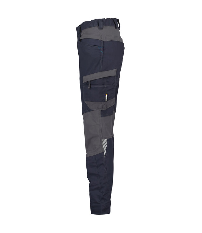 DASSY Helix D-Flex Dames Werkbroek Stretch Donkerblauw/Grijs