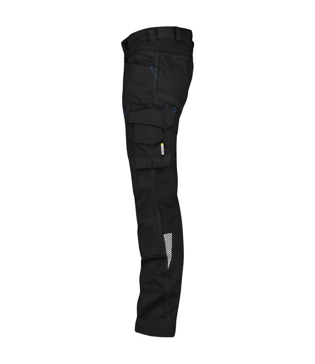 DASSY Dynax D-Flex Werkbroek Stretch Zwart