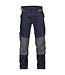 DASSY DASSY Dynax D-Flex Werkbroek Stretch Donkerblauw/Grijs