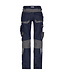 DASSY Dynax D-Flex Werkbroek Stretch Donkerblauw/Grijs