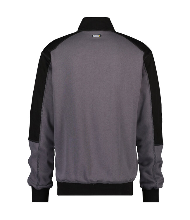 DASSY Basiel Werktrui Sweater Grijs/Zwart