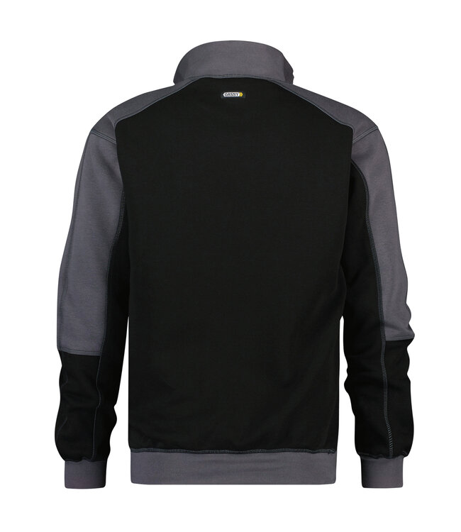 DASSY Basiel Werktrui Sweater Zwart/Grijs