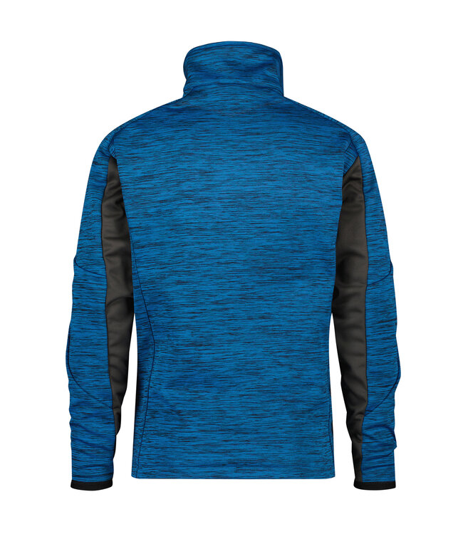 DASSY Convex D-Flex Fleece Werktrui met Rits Blauw/Grijs