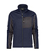 DASSY DASSY Convex D-Flex Fleece Werktrui met Rits Donkerblauw/Grijs