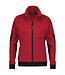 DASSY Velox D-Flex Dames Werktrui Sweater Rood/Zwart