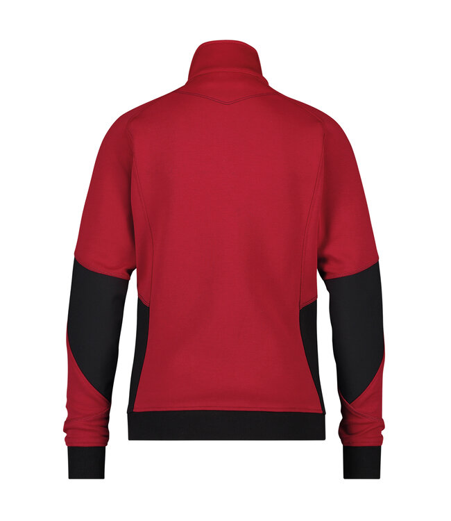DASSY Velox D-Flex Dames Werktrui Sweater Rood/Zwart