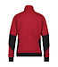 DASSY Velox D-Flex Dames Werktrui Sweater Rood/Zwart