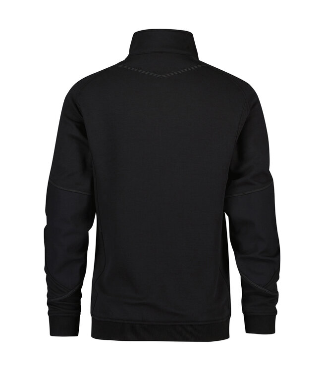 DASSY Velox D-Flex Werktrui met Rits Zwart