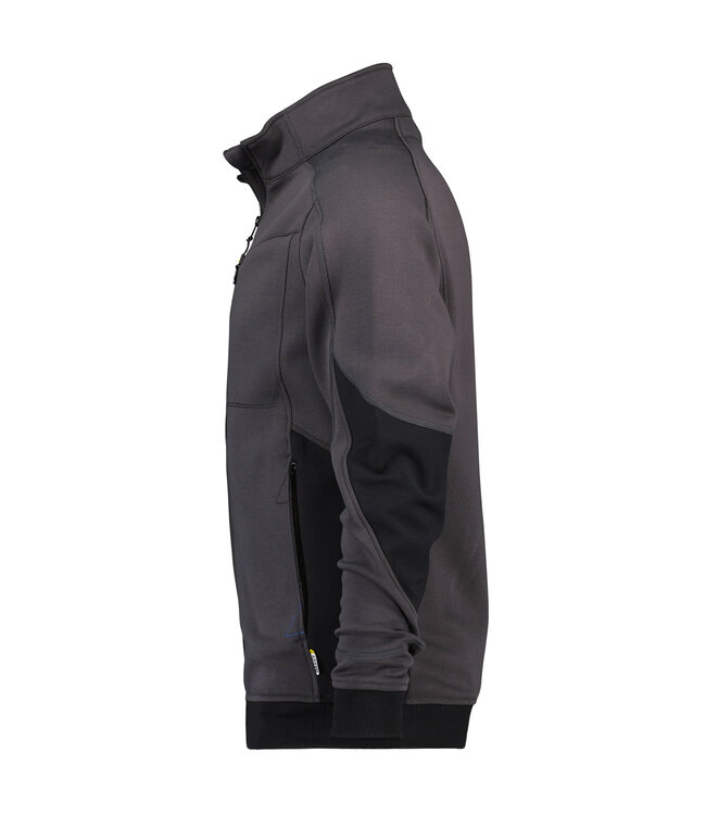 DASSY Velox D-Flex Werktrui met Rits Grijs/Zwart