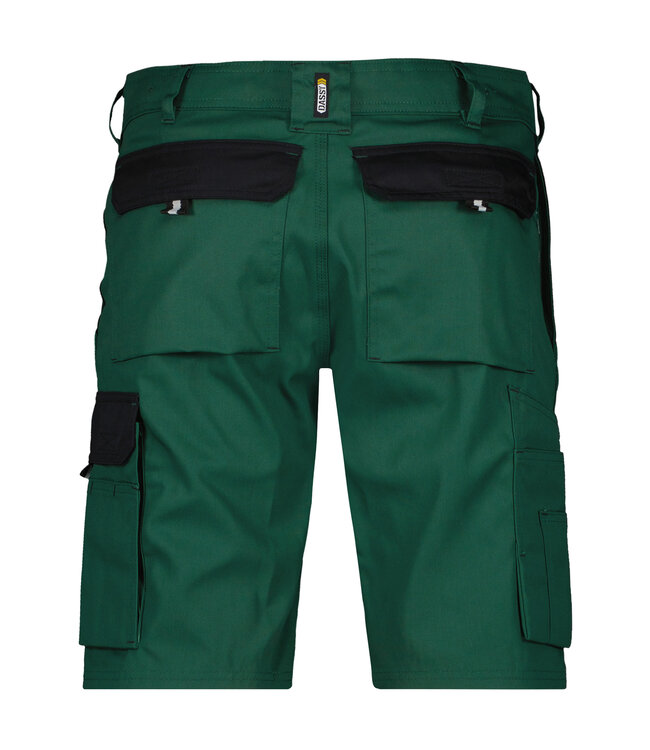 DASSY Roma Korte Werkbroek Groen/Zwart
