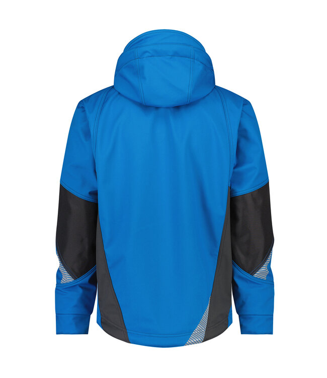 DASSY Gravity D-FX Softshell Werkjas Lichtblauw/Grijs