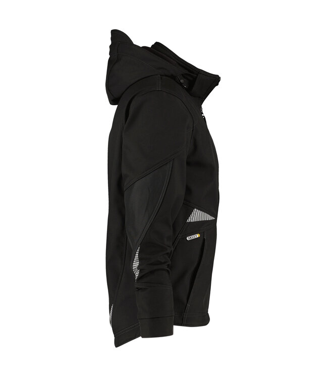 DASSY Gravity D-FX Softshell Werkjas Zwart