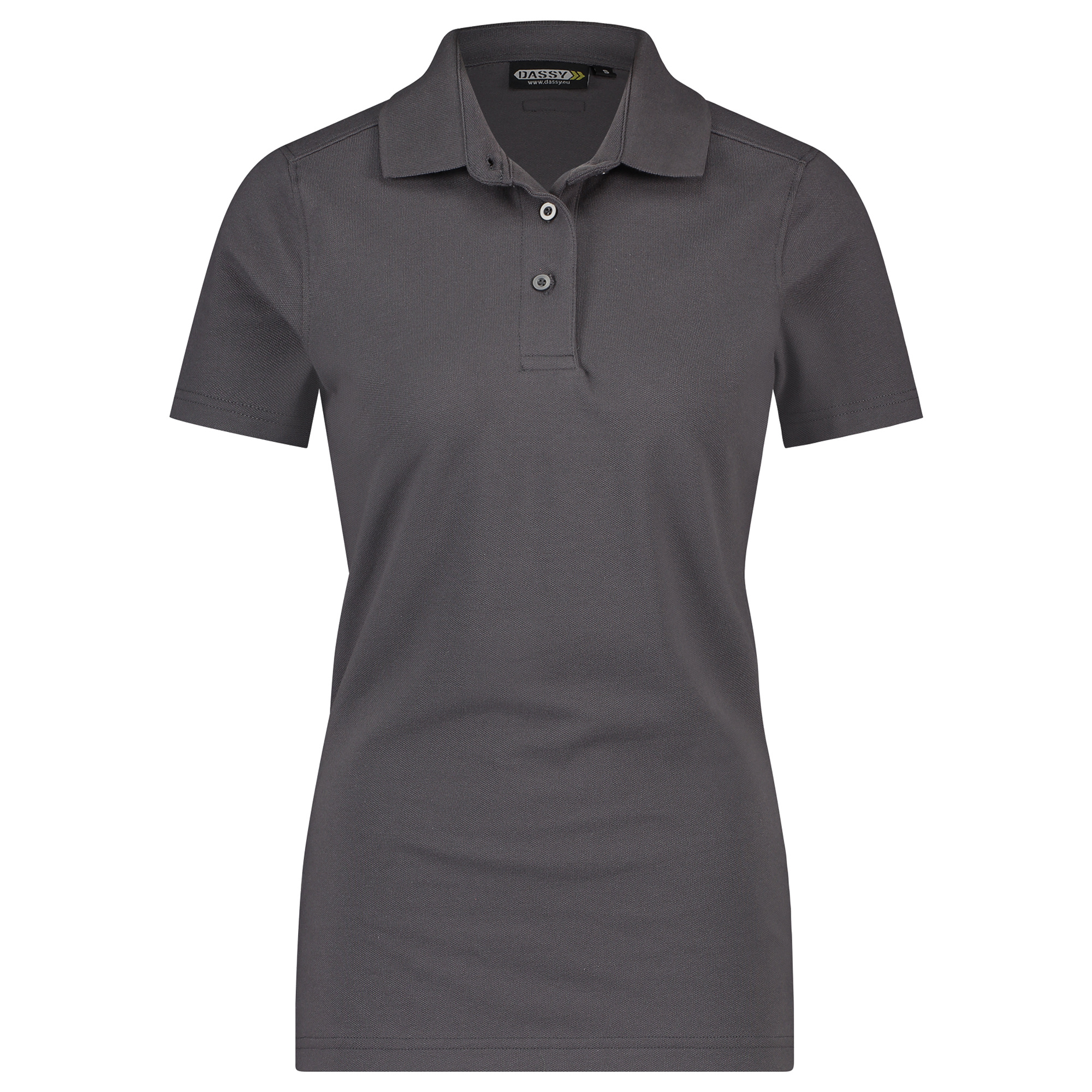 DASSY Leon Dames Polo Grijs Bedrijfskledingonline