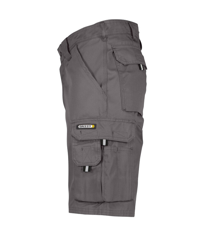 DASSY Bari Korte Werkbroek Grijs