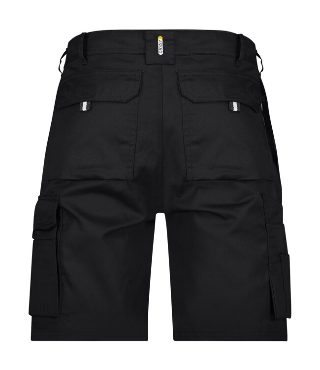 DASSY Bari Korte Werkbroek Zwart