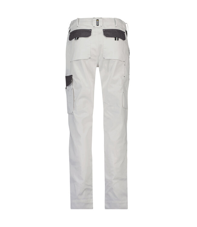 DASSY Nashville Dames Werkbroek Wit/Grijs