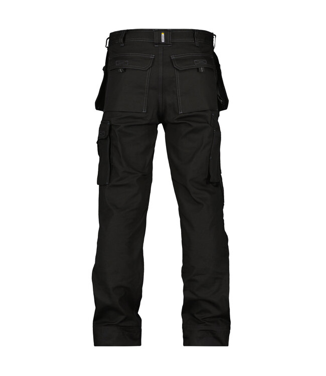 DASSY Texas Canvas Werkbroek Zwart