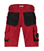 DASSY Cosmic D-FX Korte Werkbroek Rood/Zwart