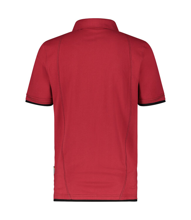 DASSY Orbital D-FX Polo Rood/Zwart