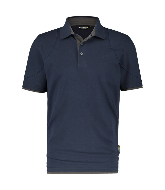 DASSY Orbital D-FX Polo Donkerblauw/Grijs