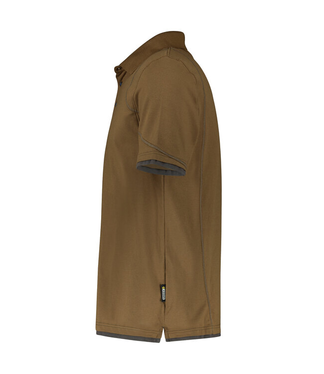 DASSY Orbital D-FX Polo Bruin/Grijs