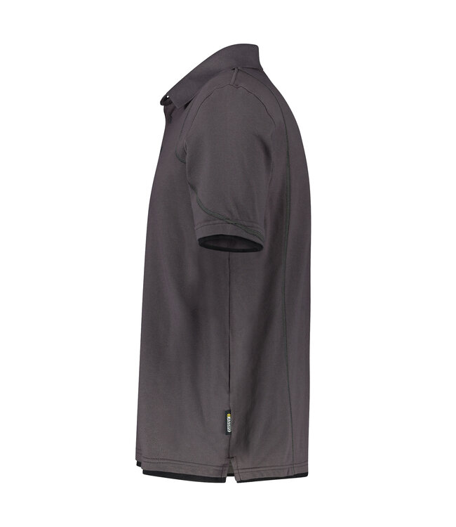 DASSY Orbital D-FX Polo Grijs/Zwart