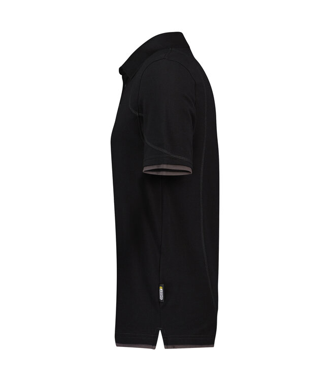 DASSY Orbital D-FX Polo Zwart/Grijs