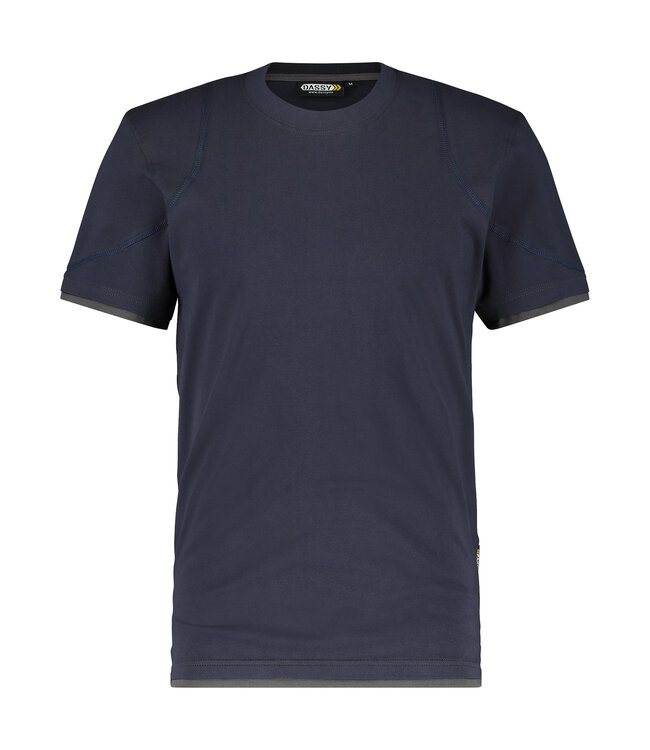 DASSY Kinetic D-FX T-shirt Donkerblauw/Grijs