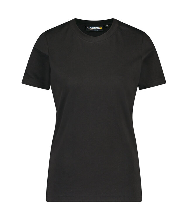 DASSY Oscar Dames T-shirt Zwart