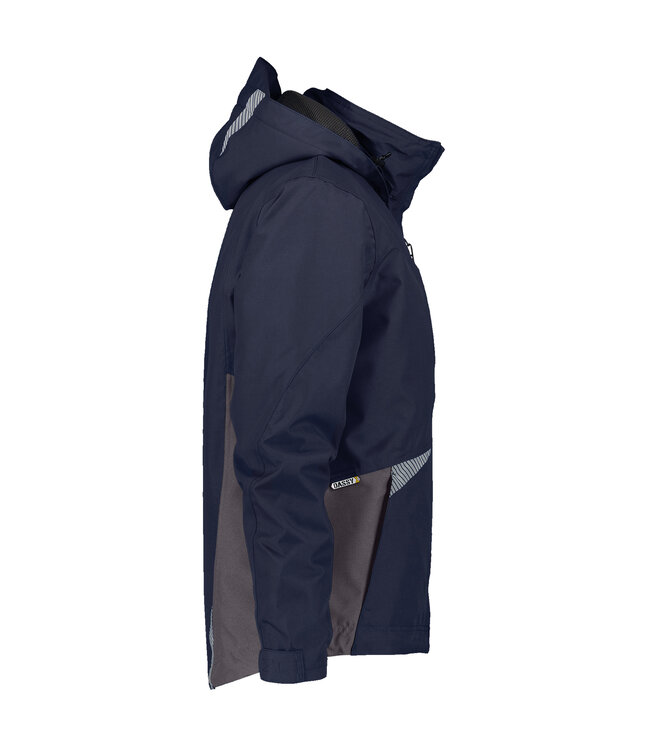 DASSY Hyper D-FX Functionele Winter Werkjas Donkerblauw/Grijs