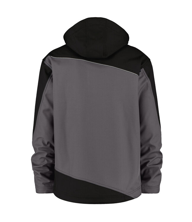 DASSY Jakarta Softshell Werkjas Grijs/Zwart
