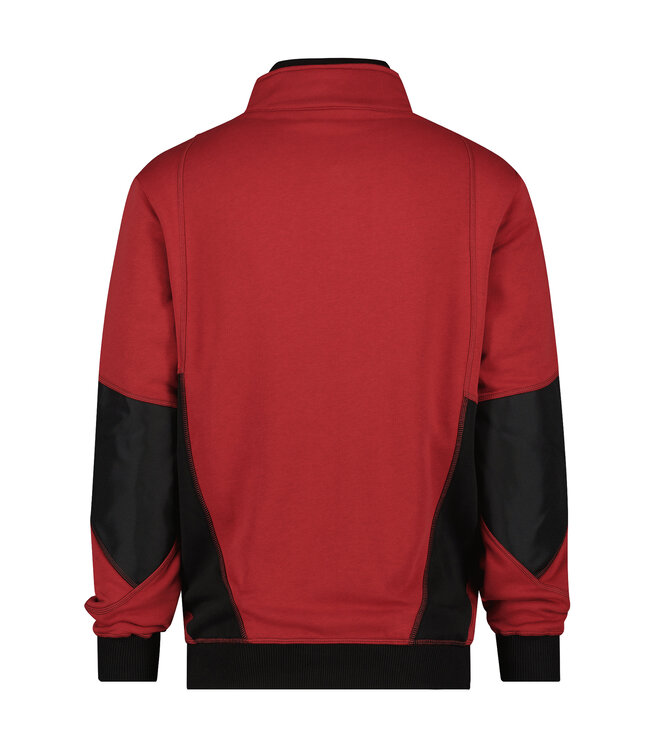 DASSY Stellar D-FX Werktrui Sweater Rood/Zwart