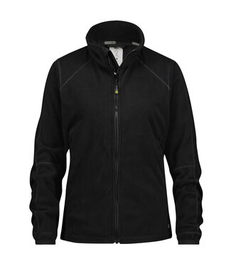 DASSY DASSY Penza Dames Fleece Trui Zwart