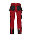 DASSY Magnetic D-FX Werkbroek Rood/Zwart