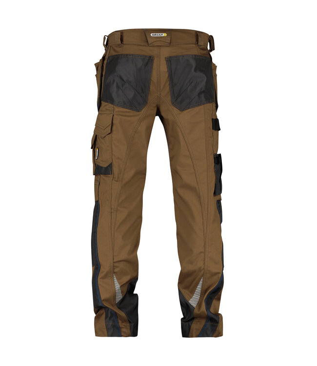 DASSY Magnetic D-FX Werkbroek Bruin/Grijs