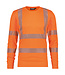 DASSY Carterville Reflecterend T-shirt Lange Mouwen Oranje