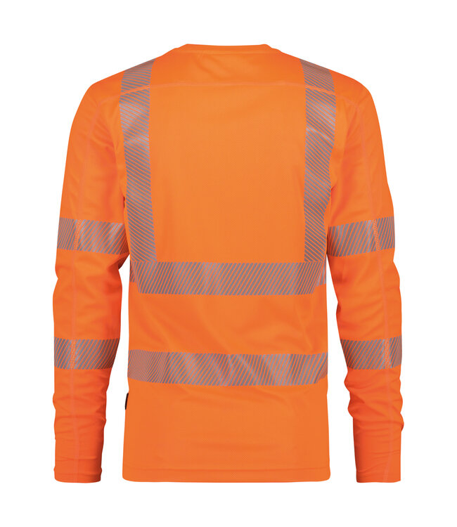 DASSY Carterville Reflecterend T-shirt Lange Mouwen Oranje