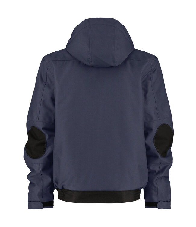 DASSY Austin DNA Canvas Winter Werkjas Donkerblauw/Zwart