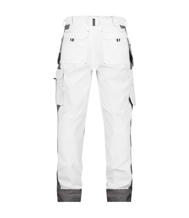 DASSY Seattle Schilders Werkbroek Wit/Grijs