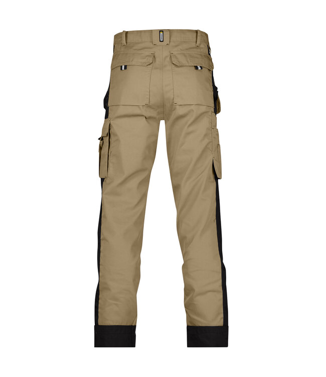 DASSY Seattle Werkbroek Khaki/Zwart