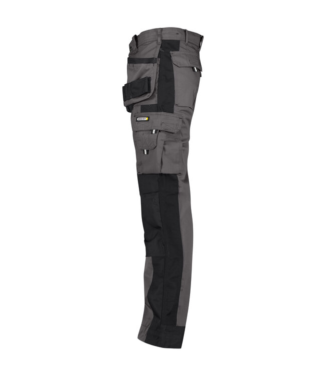 DASSY Seattle Werkbroek Grijs/Zwart