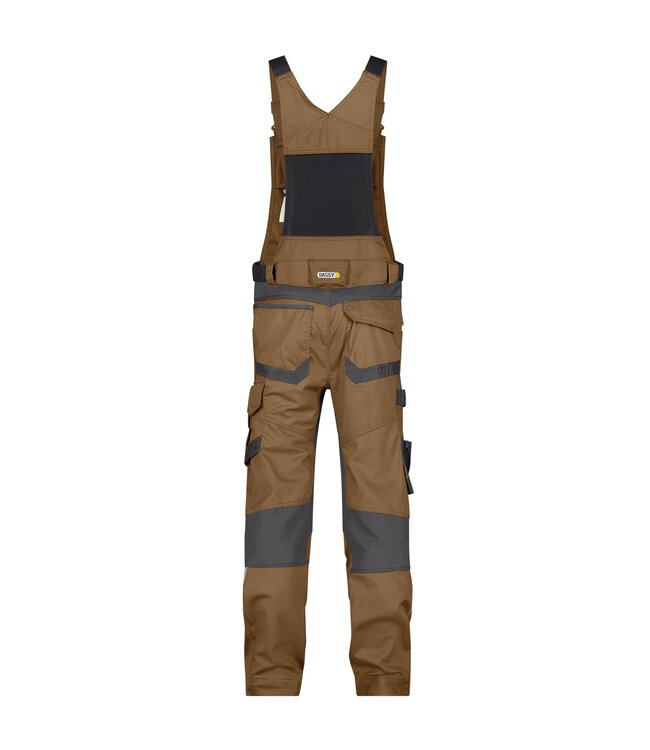 DASSY Tronix D-FX Tuinbroek Bruin/Grijs