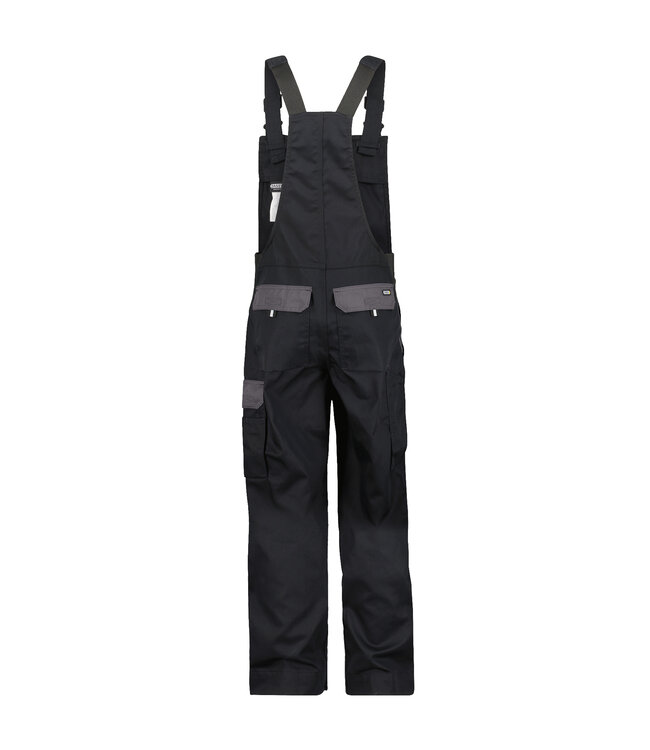 DASSY Calais Bretelbroek Zwart/Grijs