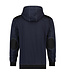 DASSY Indy Sweater met Capuchon Donkerblauw/Zwart