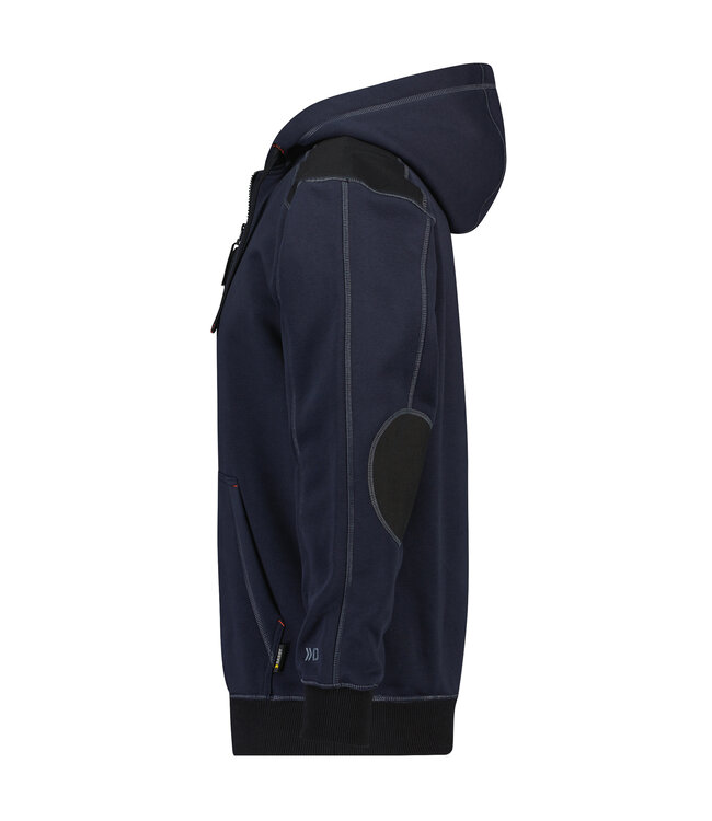 DASSY Indy Sweater met Capuchon Donkerblauw/Zwart