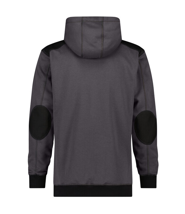 DASSY Indy DNA Sweater met Capuchon Donkergrijs/Zwart