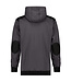 DASSY Indy Sweater met Capuchon Donkergrijs/Zwart